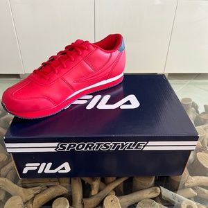 FILA PROVINCE Red Men Sneakers